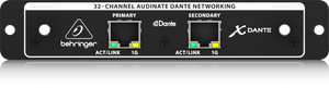 Behringer X-DANTE 32-channel Dante Expansion Card